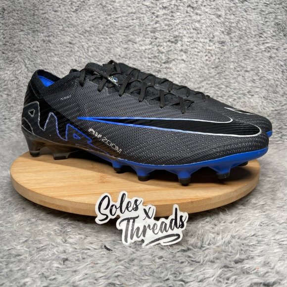 Nike Mercurial Vapor 15 Elite AG-Pro Size 12.5 Men Soccer Cleats Black Blue main image 2